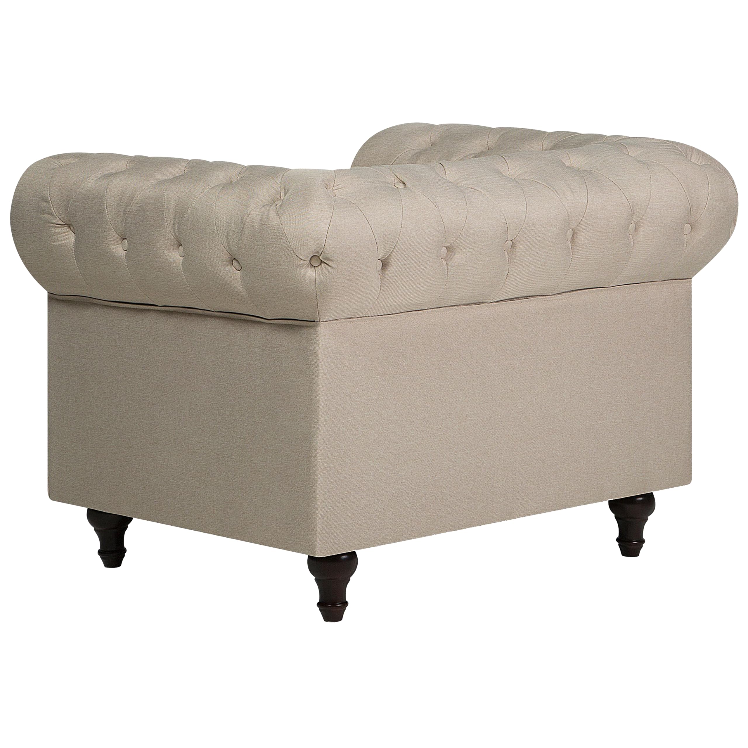 beliani-chesterfield-sessel-stoff-beige-klassisch-gro image 5