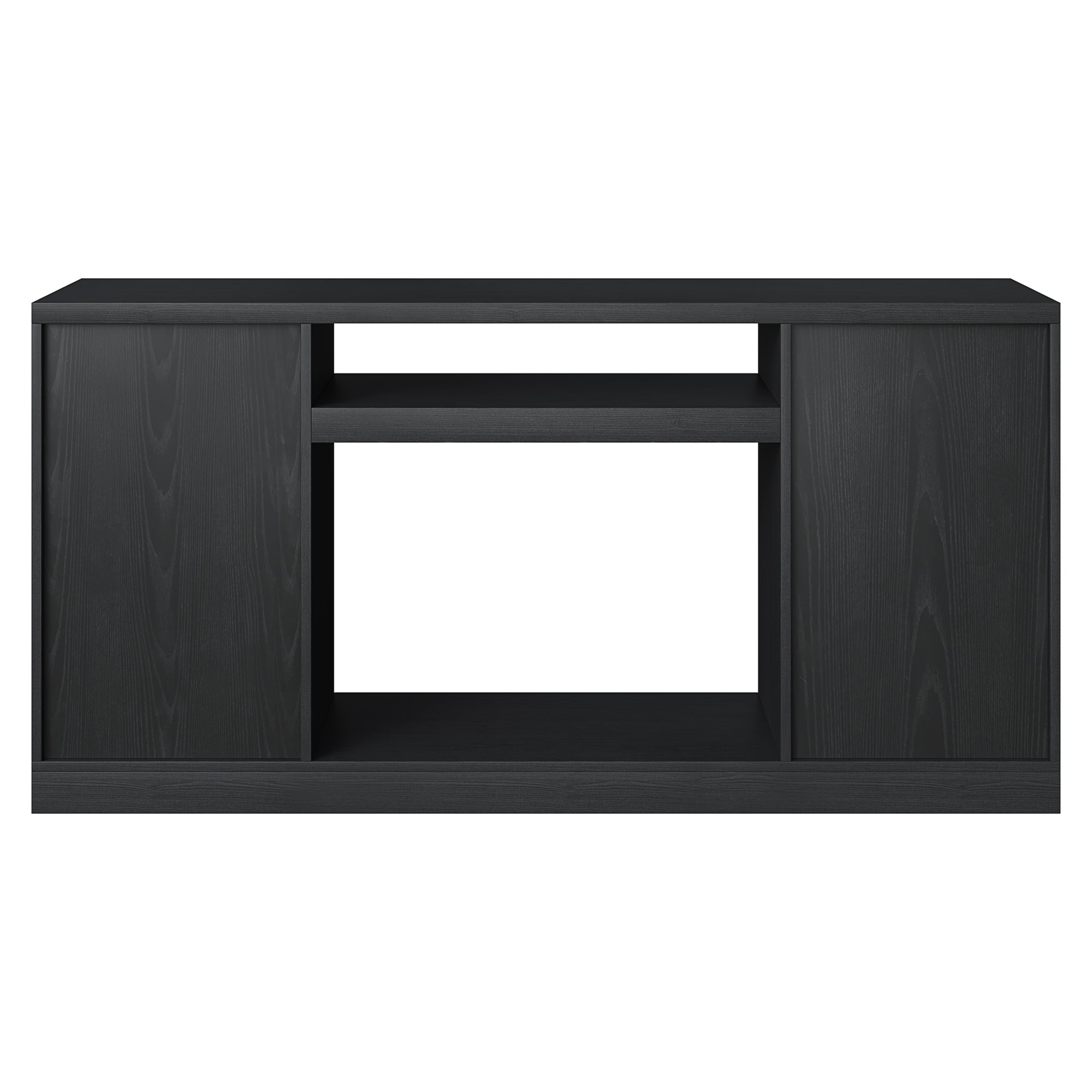 homall-tv-stand-58-zoll-mit-elektrokamin-schwarz image 4