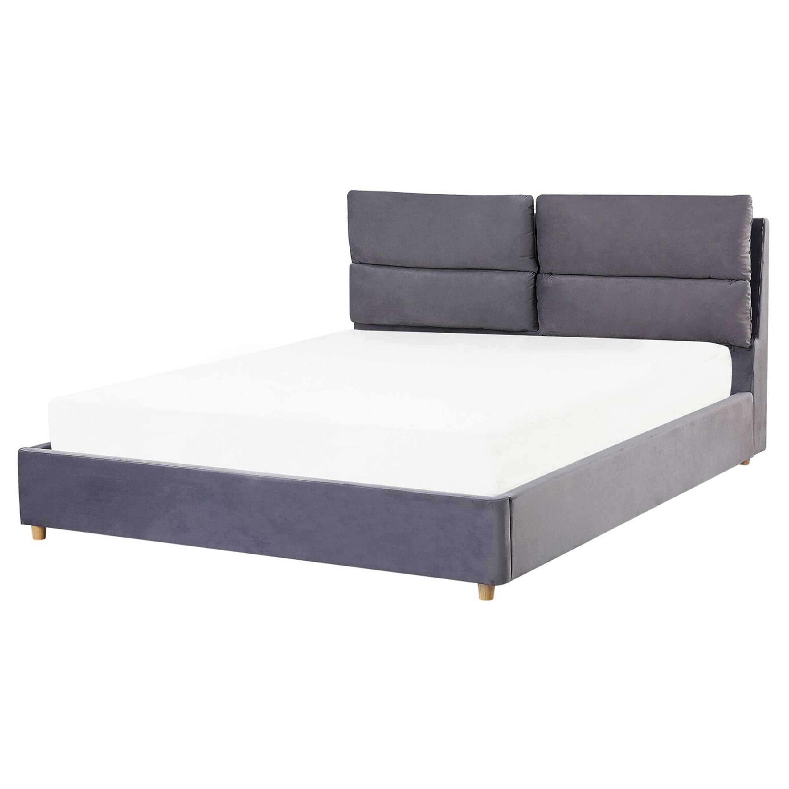 beliani-doppelbett-samt-grau-160x200-mit-bettkasten image 4