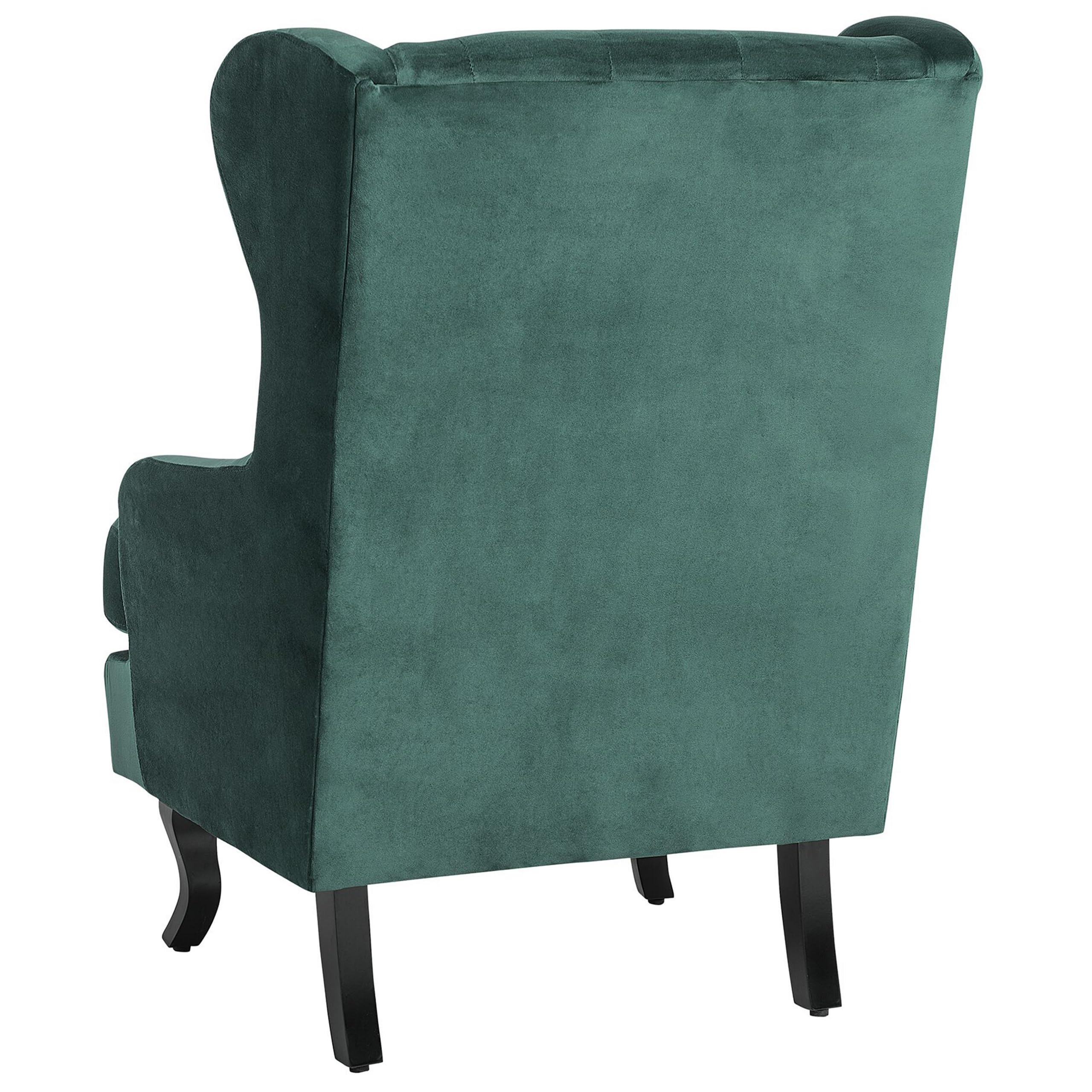 beliani-alta-ohrensessel-samt-gr-n-chesterfield image 6