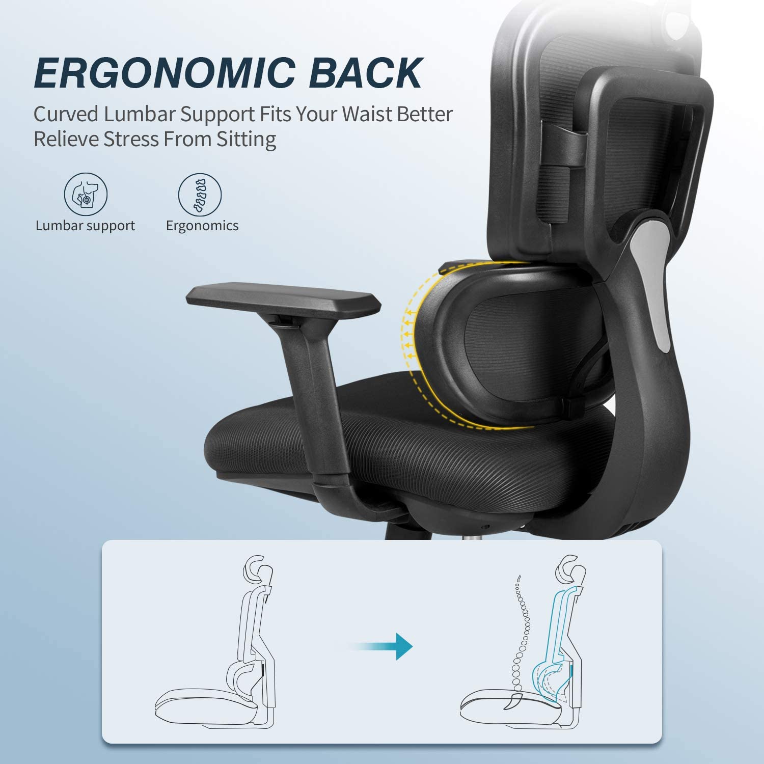 homall-office-mesh-chair-b-rostuhl-hoch-schwarz-mit-kopfst-tze image 3