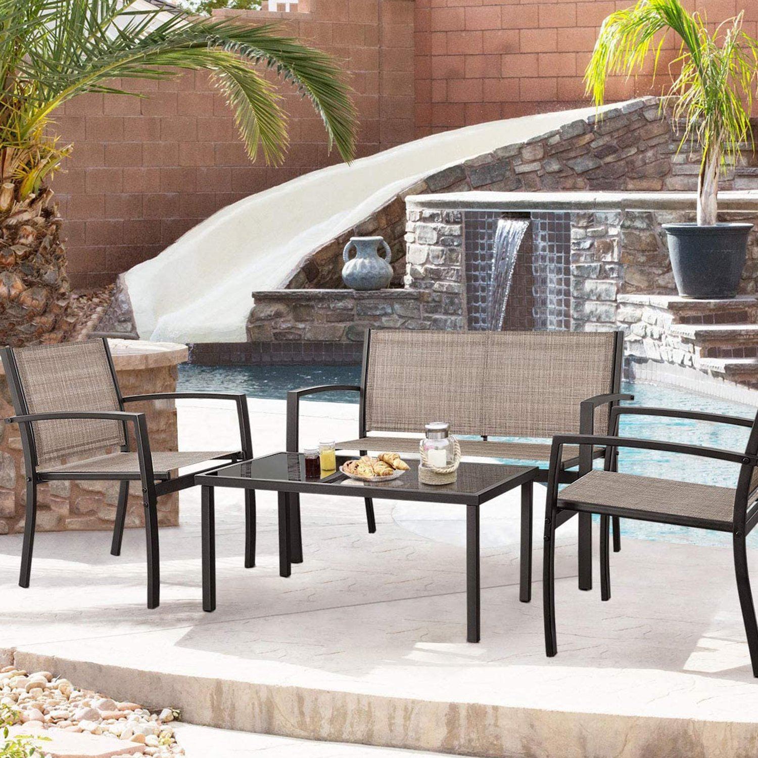 homall-patio-furniture-gartenm-bel-set-schwarz-4-teilig-glas image 3