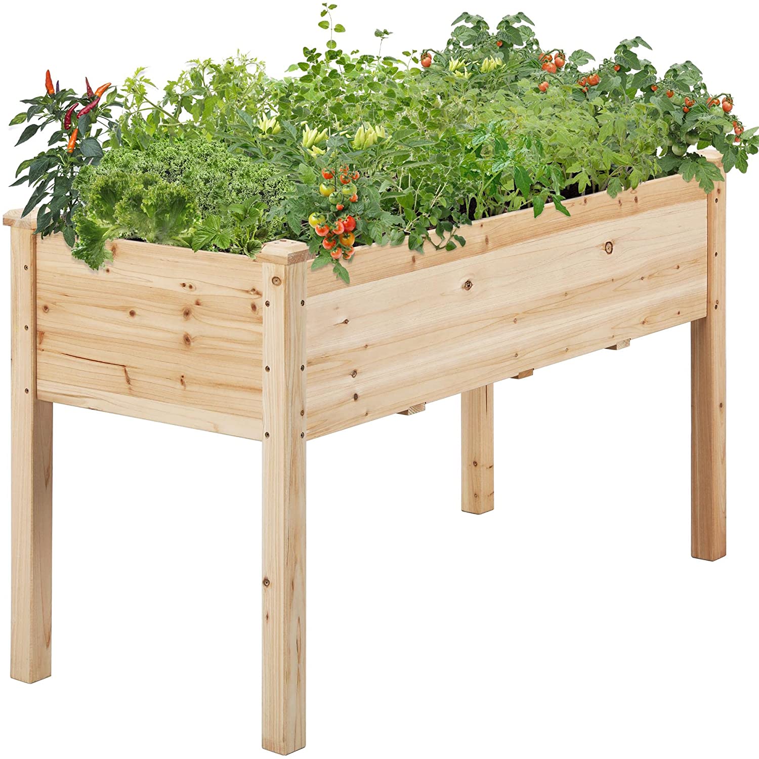 homall-bedroom-hochbeet-holz-122x61x76-cm-mit-beinen image 1