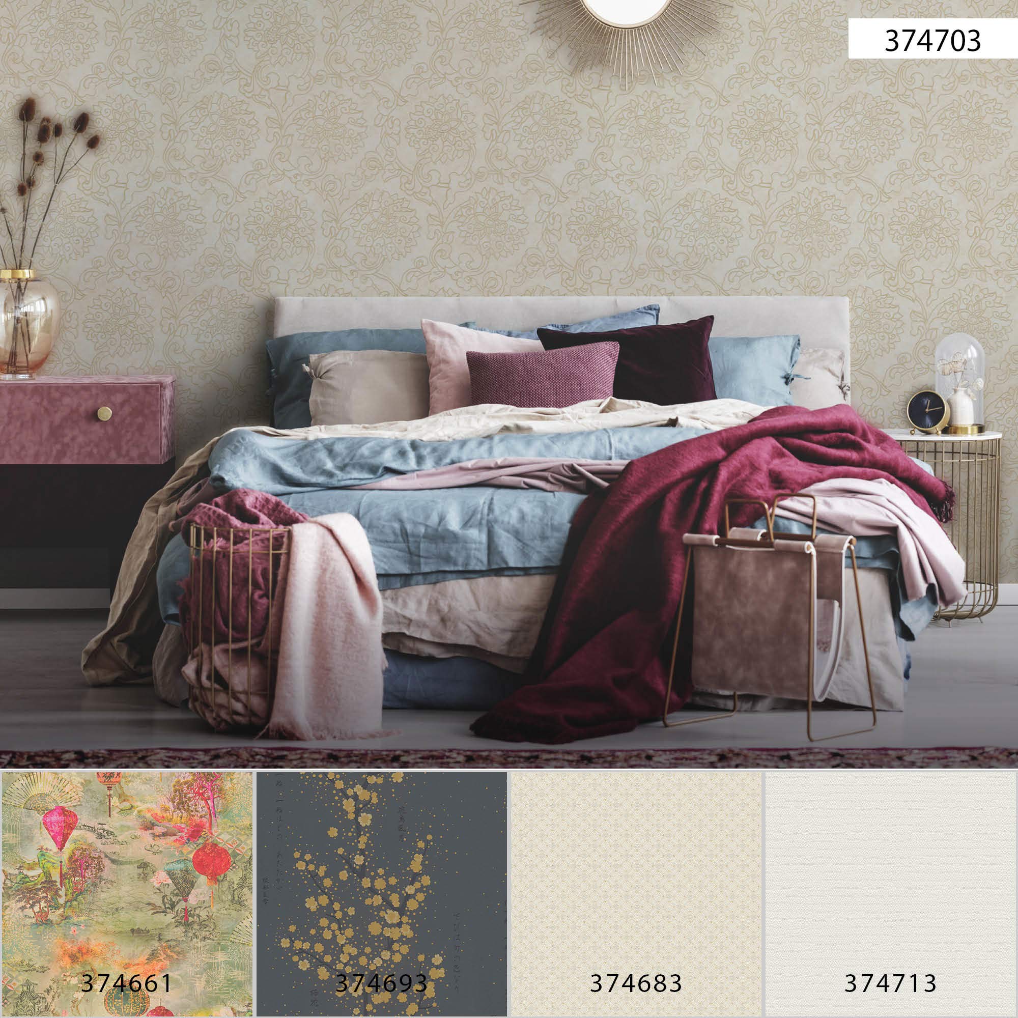 a-s-cr-ation-asian-fusion-37470-3-vliestapete-beige image 6