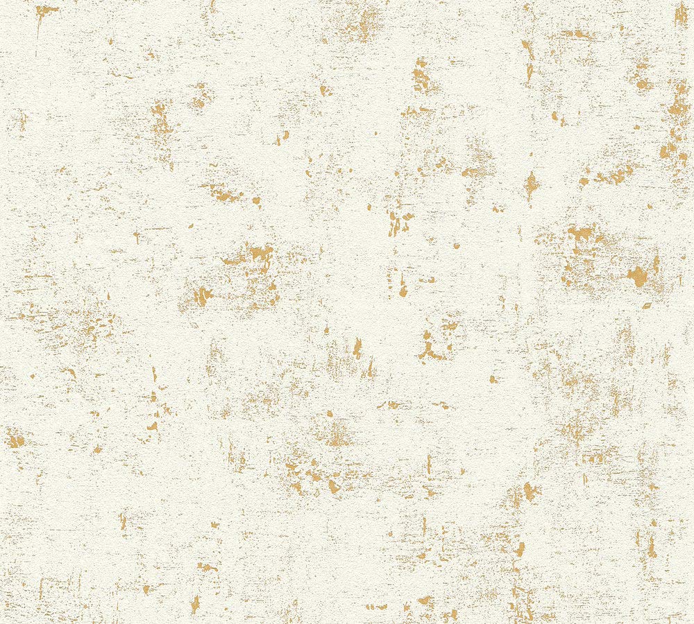 a-s-cr-ation-230775-vliestapete-used-look-wei-gold-10-05-m image 7