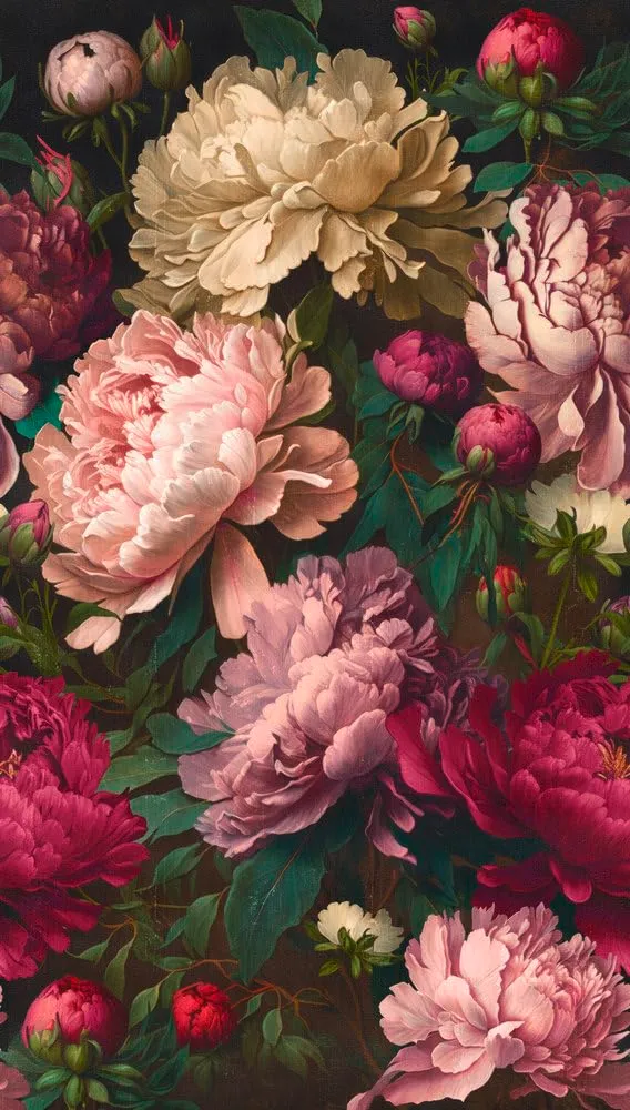 livingwalls-rosen-fototapete-rosa-pink-1-59x2-80m-vlies image 1