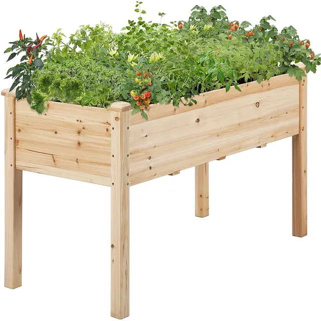 homall-bedroom-hochbeet-holz-122x61x76-cm-mit-beinen image 1