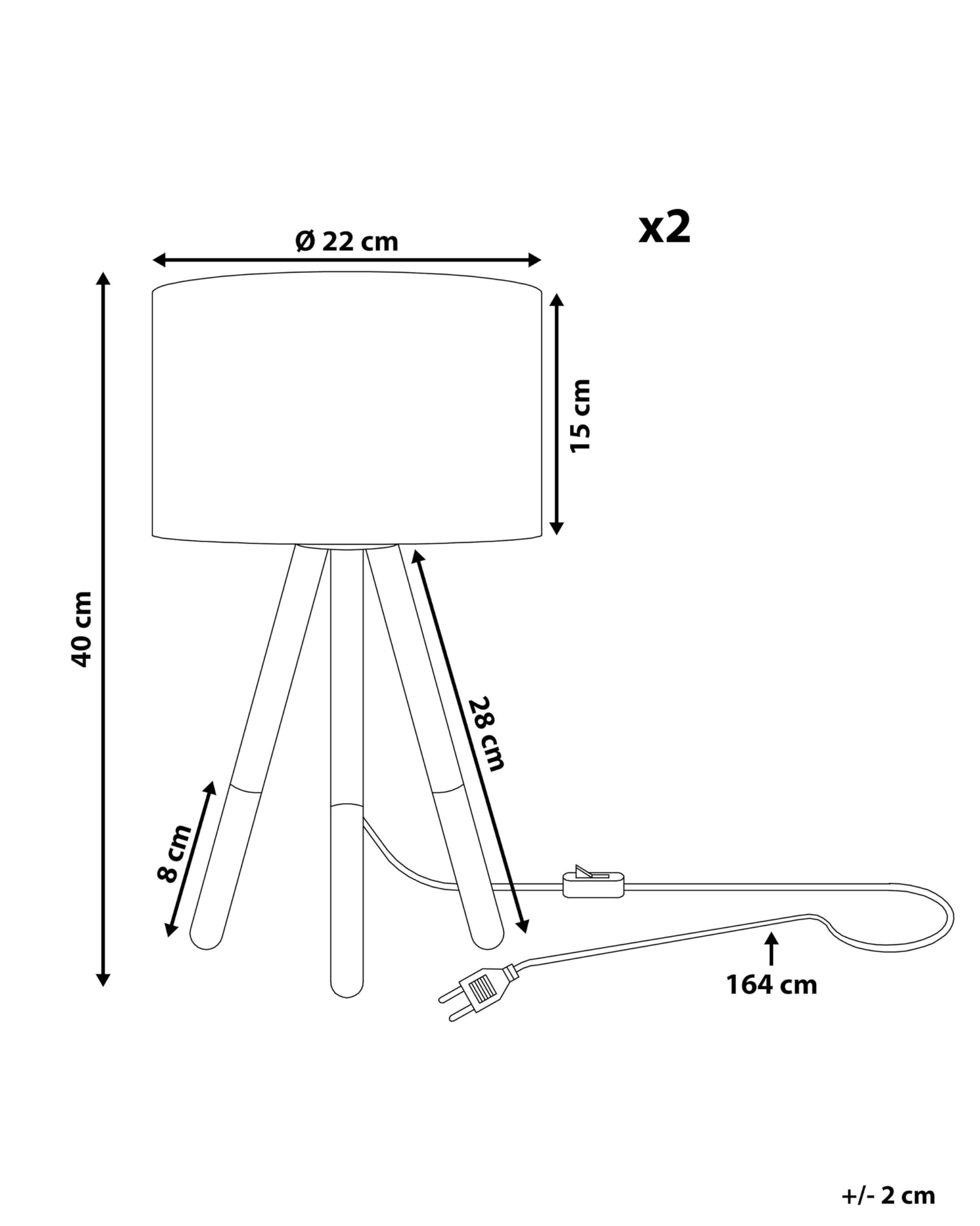 beliani-tobol-tischlampe-40cm-schwarz-2er-set-skandinavisch image 3