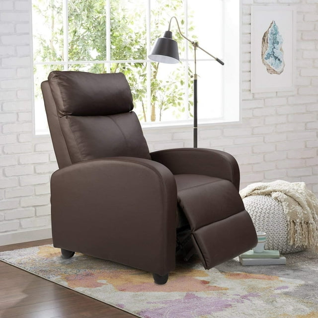 homall-recliner-chair-relaxsessel-kunstleder-schwarz image 5