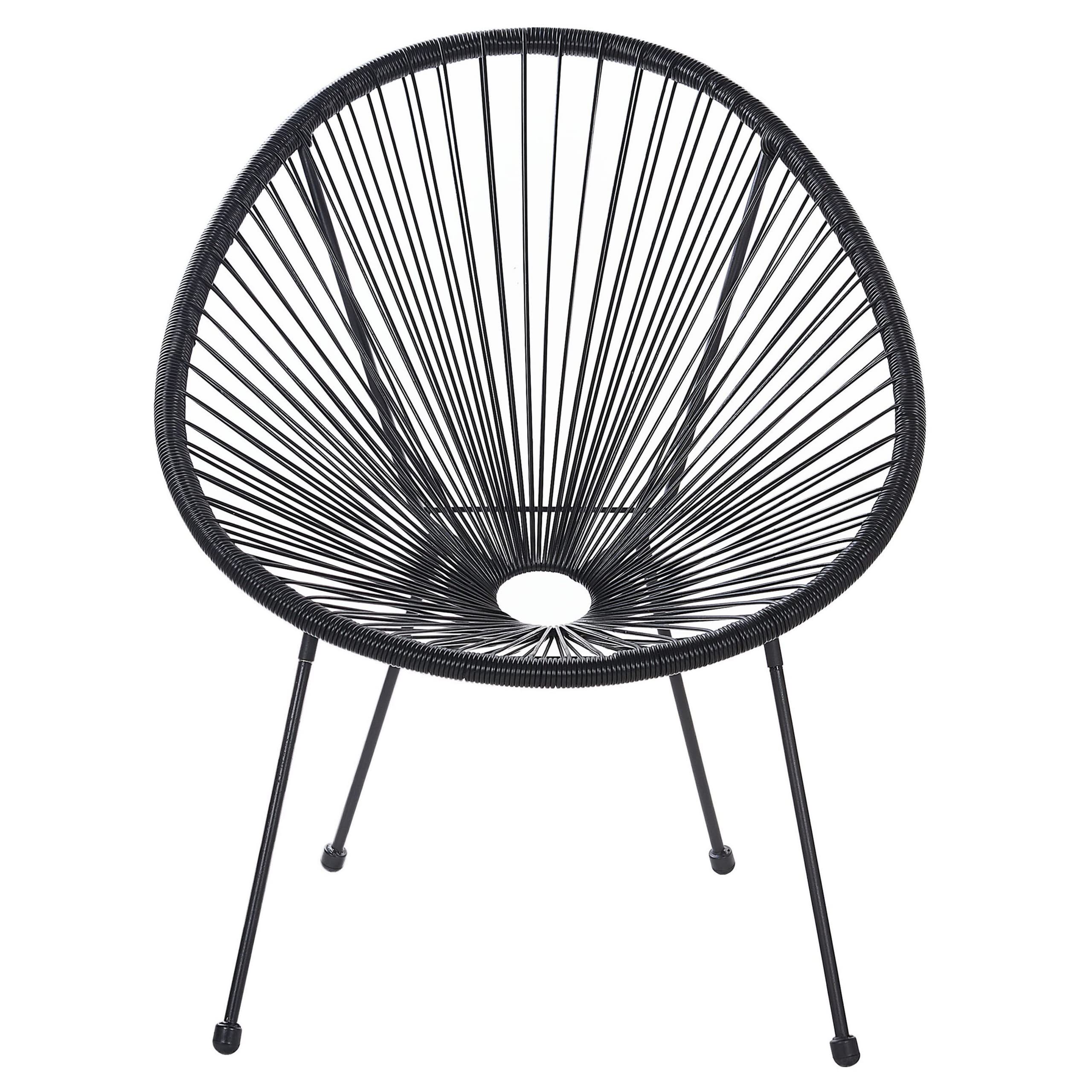 beliani-acapulco-balkonset-2-st-hle-tisch-rattan-schwarz image 7