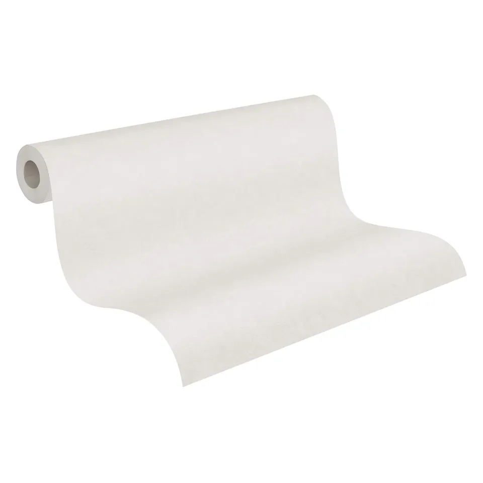 a-s-cr-ation-new-life-3769-30-vliestapete-creme-wei-uni-ansatzfrei image 1