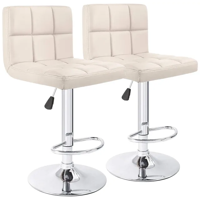 homall-bar-stool-barhocker-schwarz-2er-set-h-henverstellbar-2 image 1