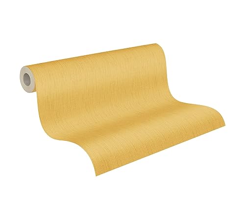 a-s-cr-ation-tessuto-2-9685-86-tapete-gelb-uni-10-05m image 6