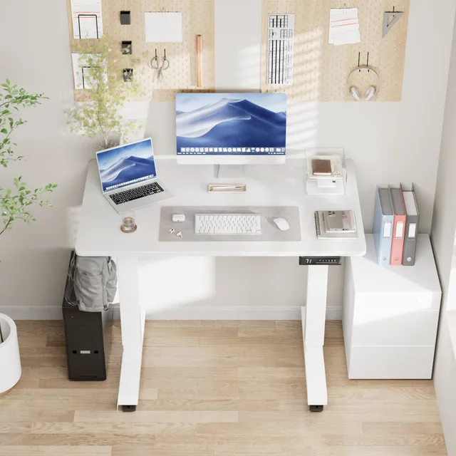 homall-standing-desk-schreibtisch-40-wei-h-henverstellbar image 1