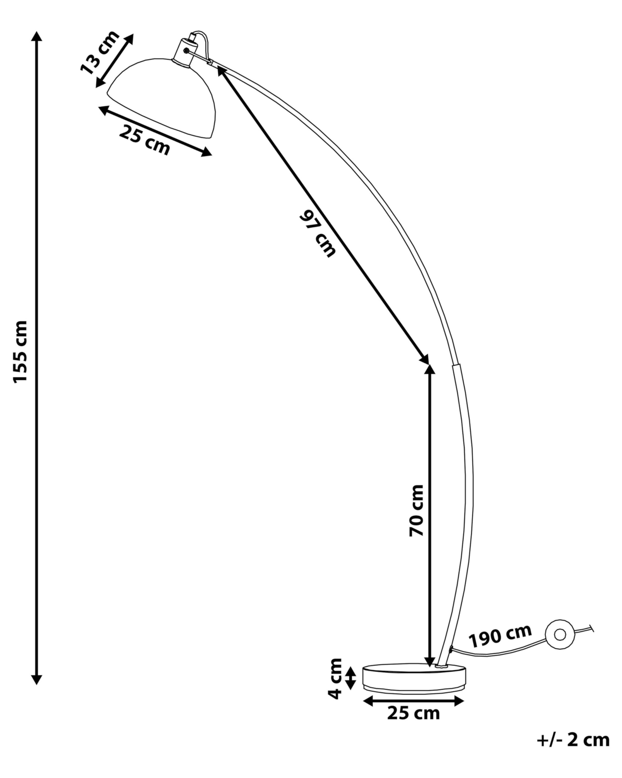 beliani-dintel-stehlampe-metall-kupfer-e27-stehleuchte image 3