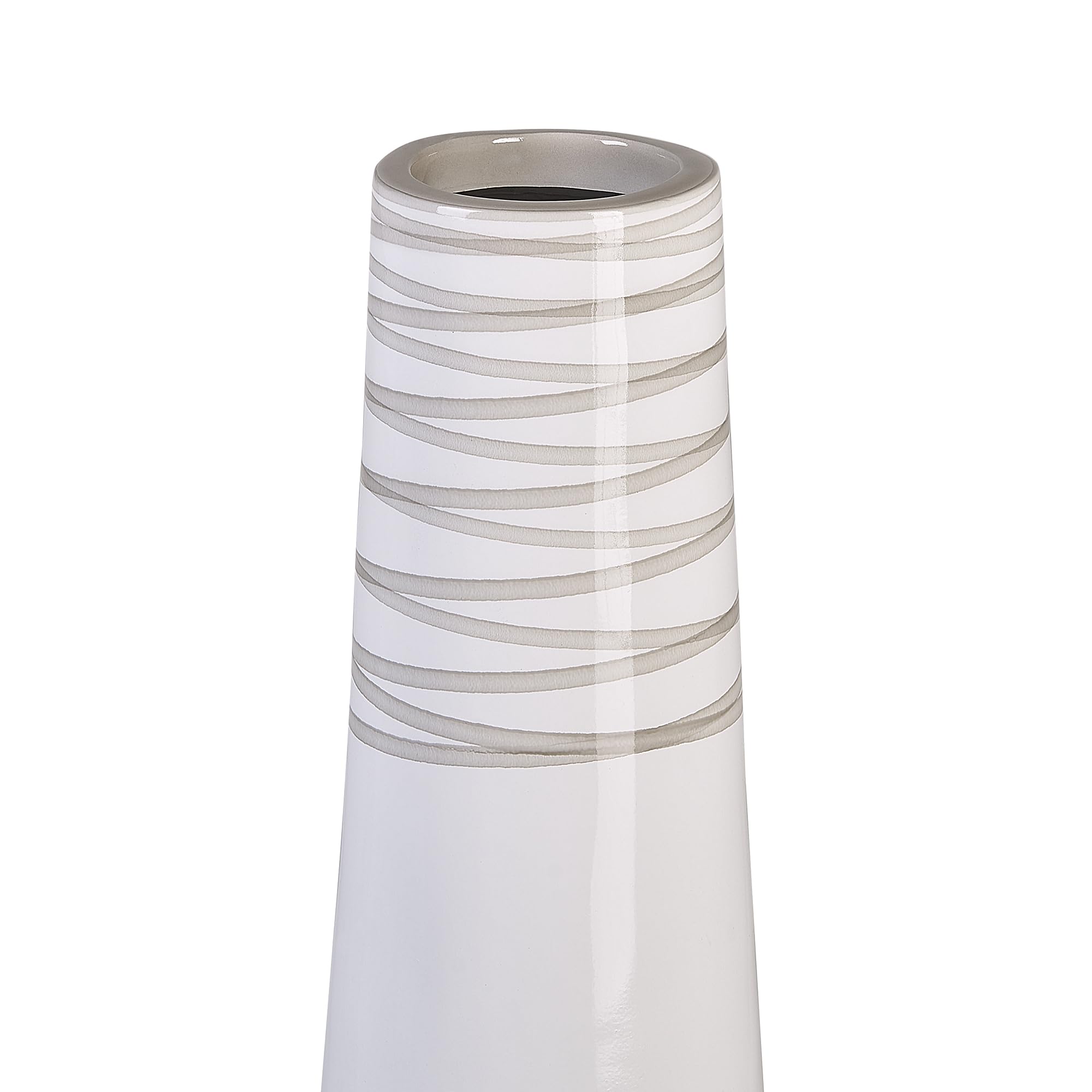beliani-tarragona-dekovase-terrakotta-wei-grau-57-cm-gl-nzend image 4