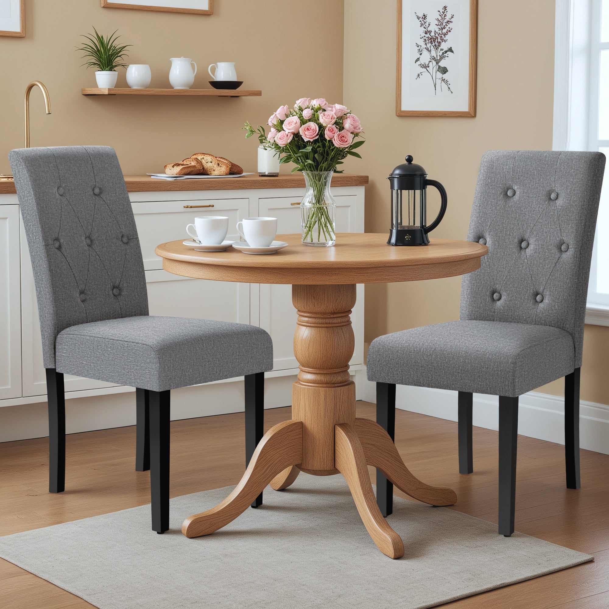 homall-modern-dining-chair-essstuhl-grau-2er-set-stoff image 7