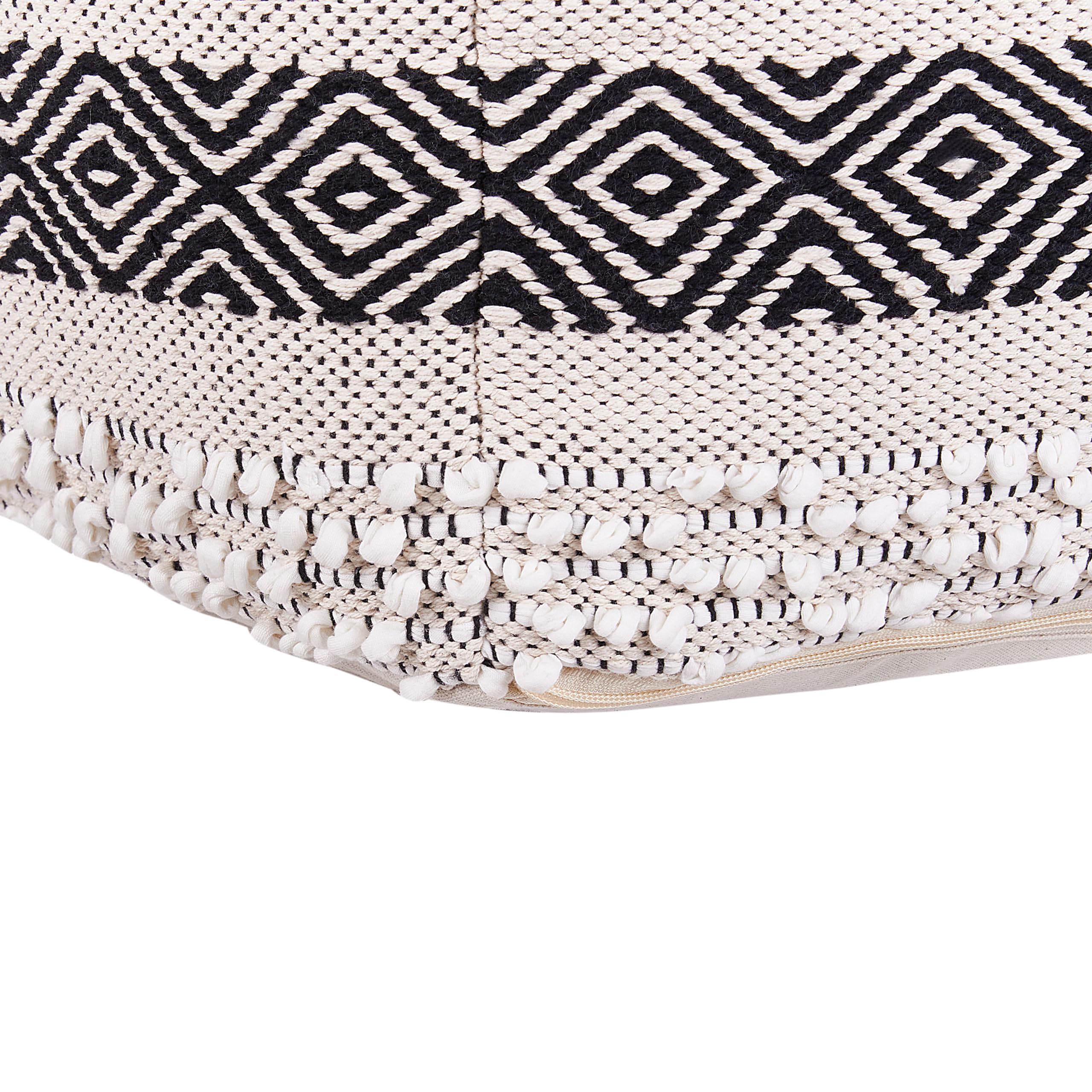 beliani-kanam-pouf-50x50-cremewei-baumwolle-boho image 6