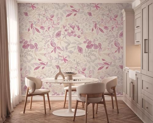 a-s-cr-ation-396922-vliestapete-blumen-rosa-grau-10-05-m image 8