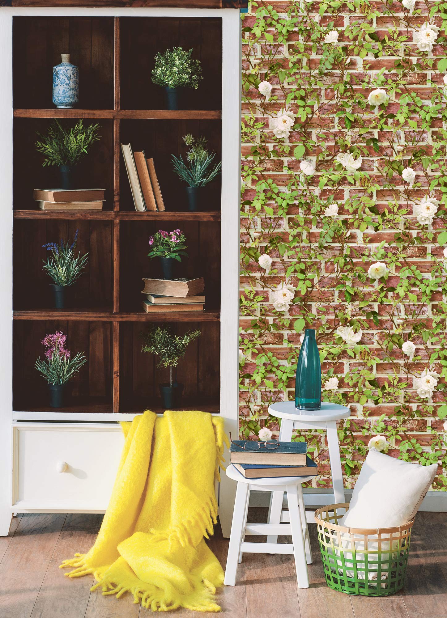 a-s-cr-ation-authentic-walls-2-papiertapete-backstein-efeu-36572-1 image 3