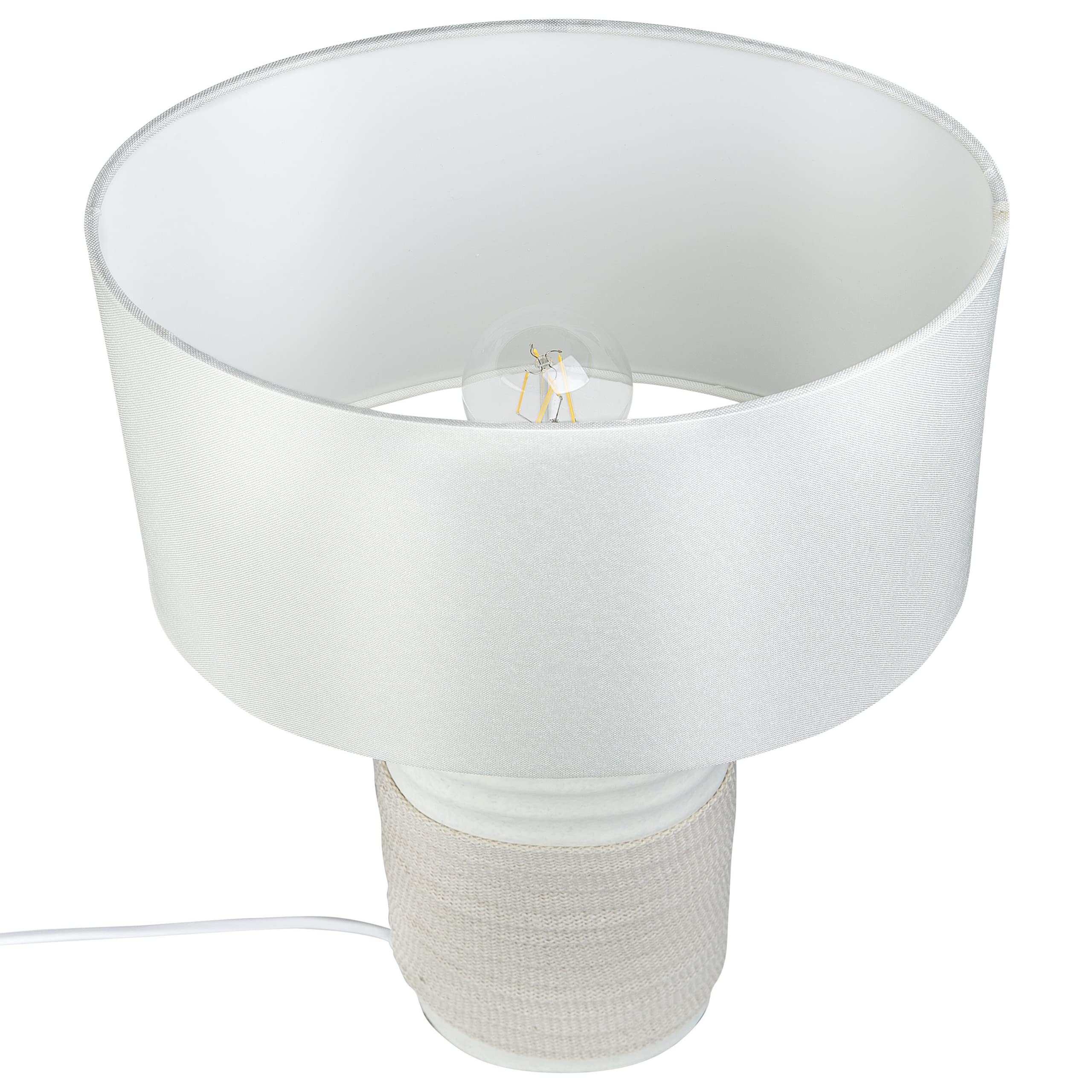 beliani-navia-tischlampe-porzellan-beige-wei-e27 image 7