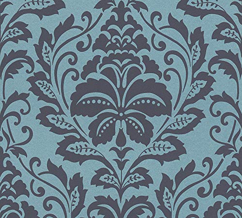 a-s-cr-ation-369105-barocktapete-blau-grau-10-05x0-53m-vlies image 6