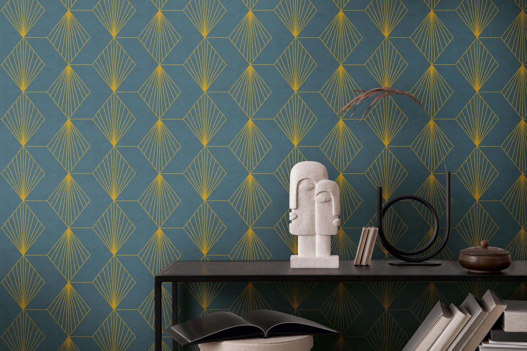 a-s-cr-ation-french-affair-grafik-vliestapete-blau-gold-361561 image 5