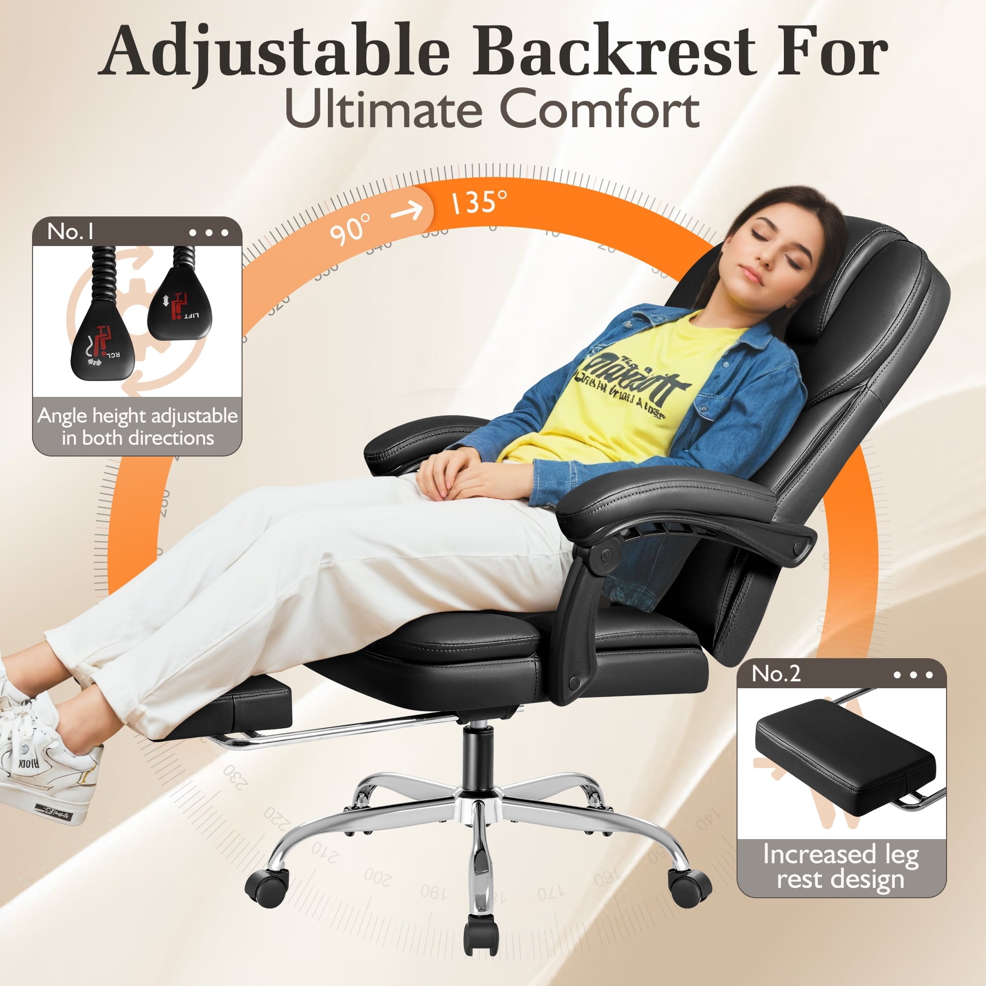 homall-recliner-chair-b-rostuhl-leder-schwarz-massage image 4