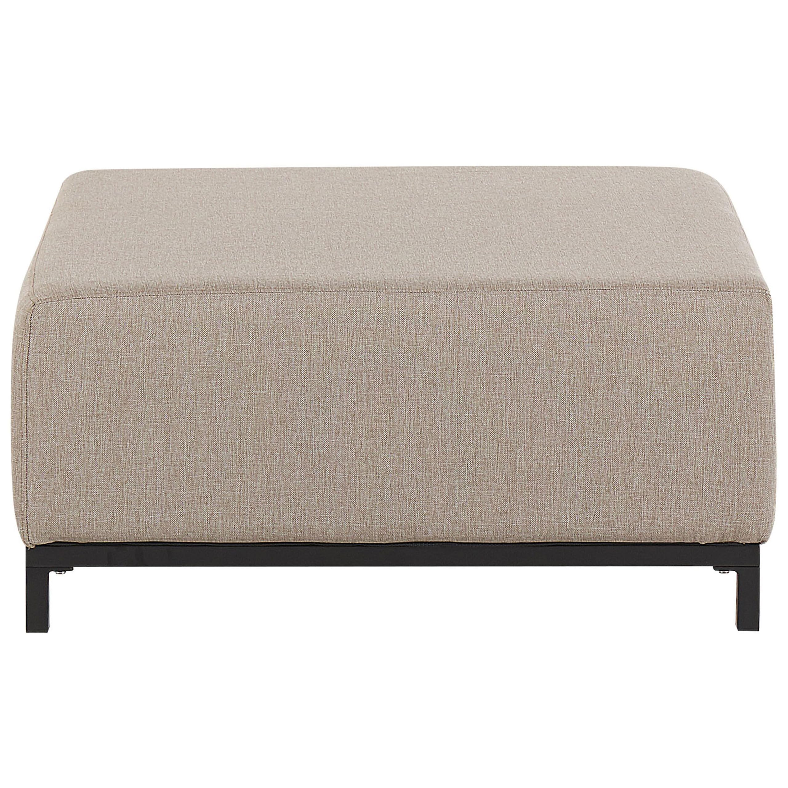 beliani-rovigo-ottomane-hocker-beige-83x83-cm-outdoor image 4