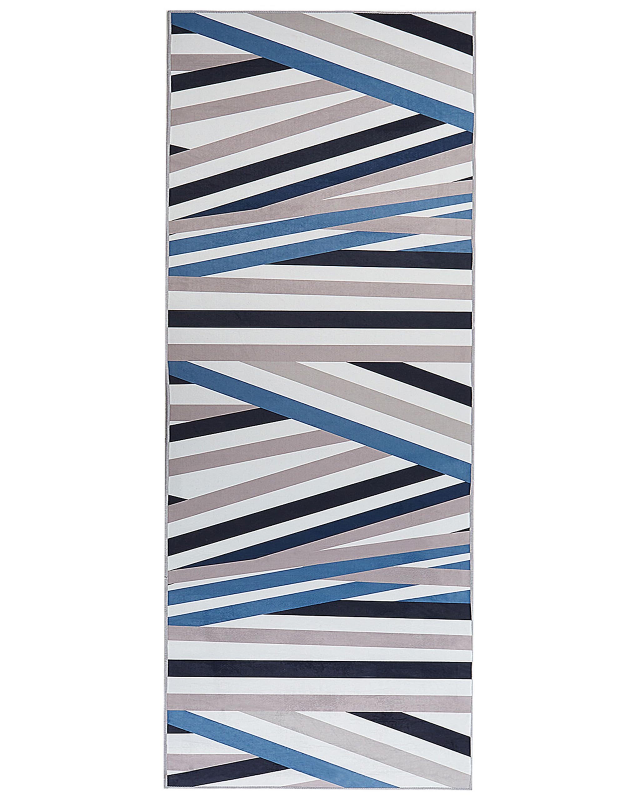 beliani-arthur-teppich-l-ufer-80x200-cm-bunt-modern image 1