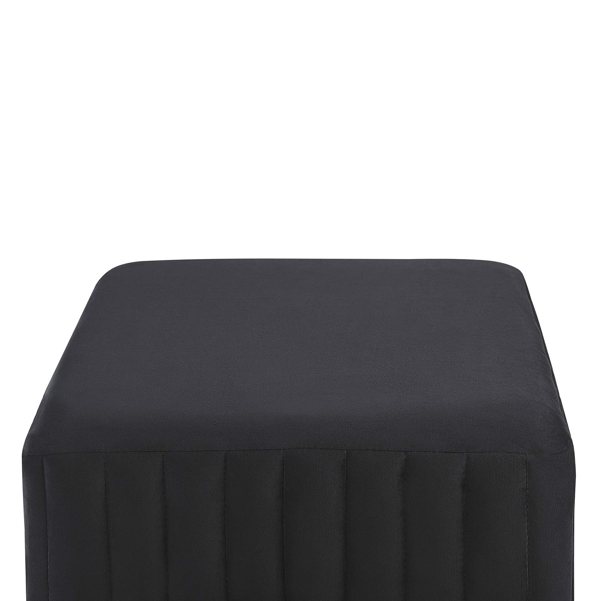 beliani-dayton-pouf-samt-schwarz-45x45-mit-goldbeinen image 5