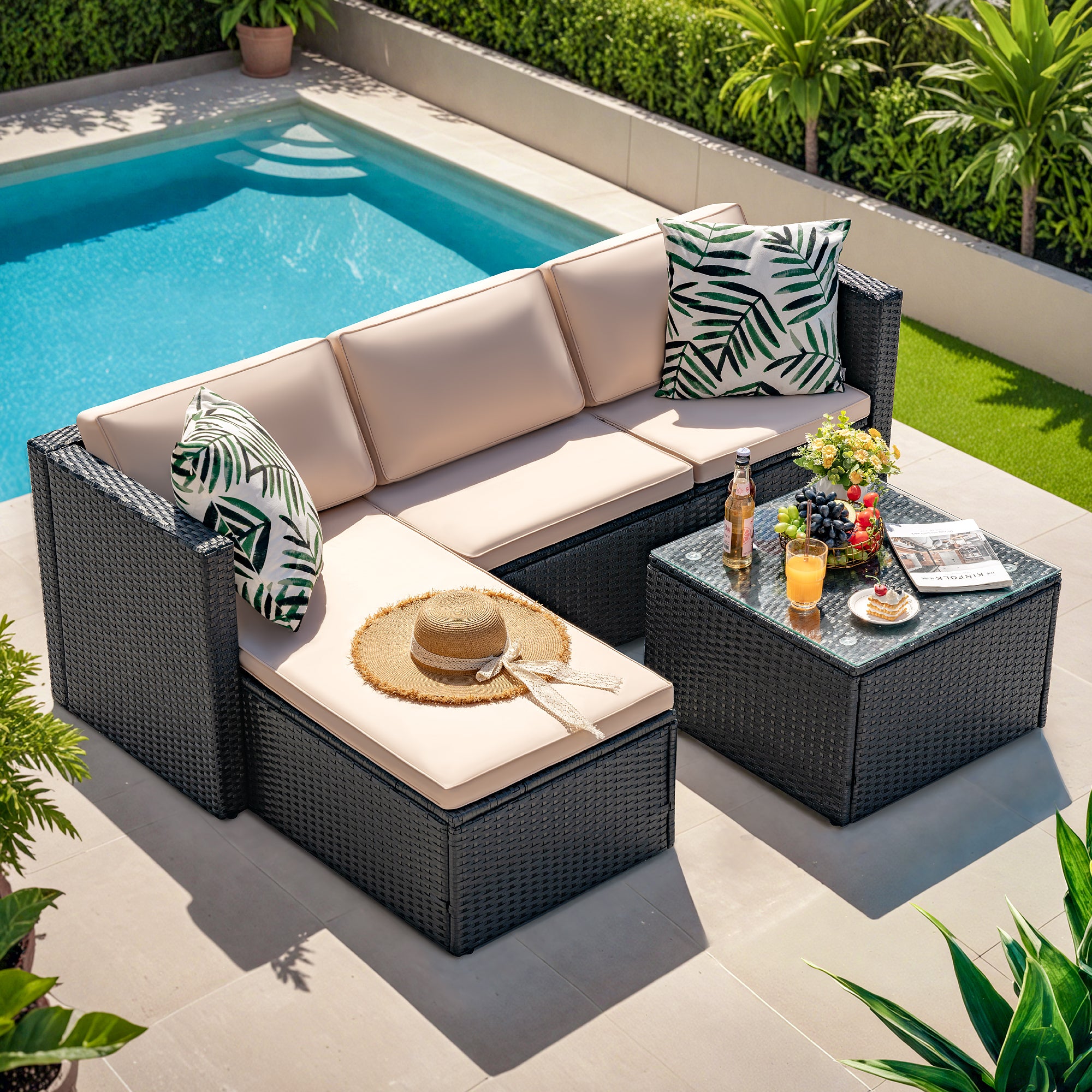homall-patio-furniture-gartenlounge-beige-rattan-ecksofa-glastisch image 7