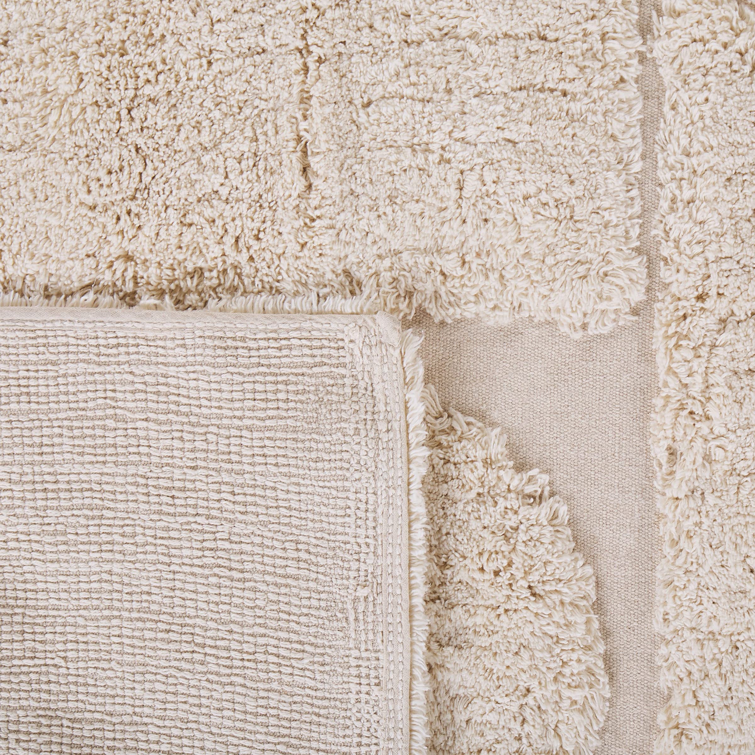 beliani-diyadin-teppich-baumwolle-beige-80x150-abstrakt image 5