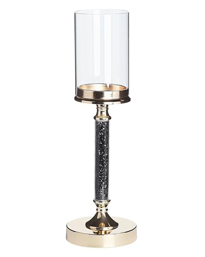 beliani-abbeville-kerzenst-nder-metall-gold-schwarz-klassisch image 8