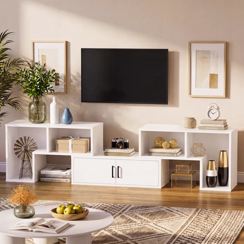 homall-tv-stand-lowboard-wei-modular-76-zoll-mit-schrank image 1