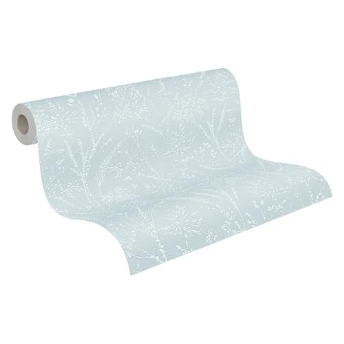 a-s-cr-ation-floral-vliestapete-hellblau-wei-bl-tter-10-05m image 5