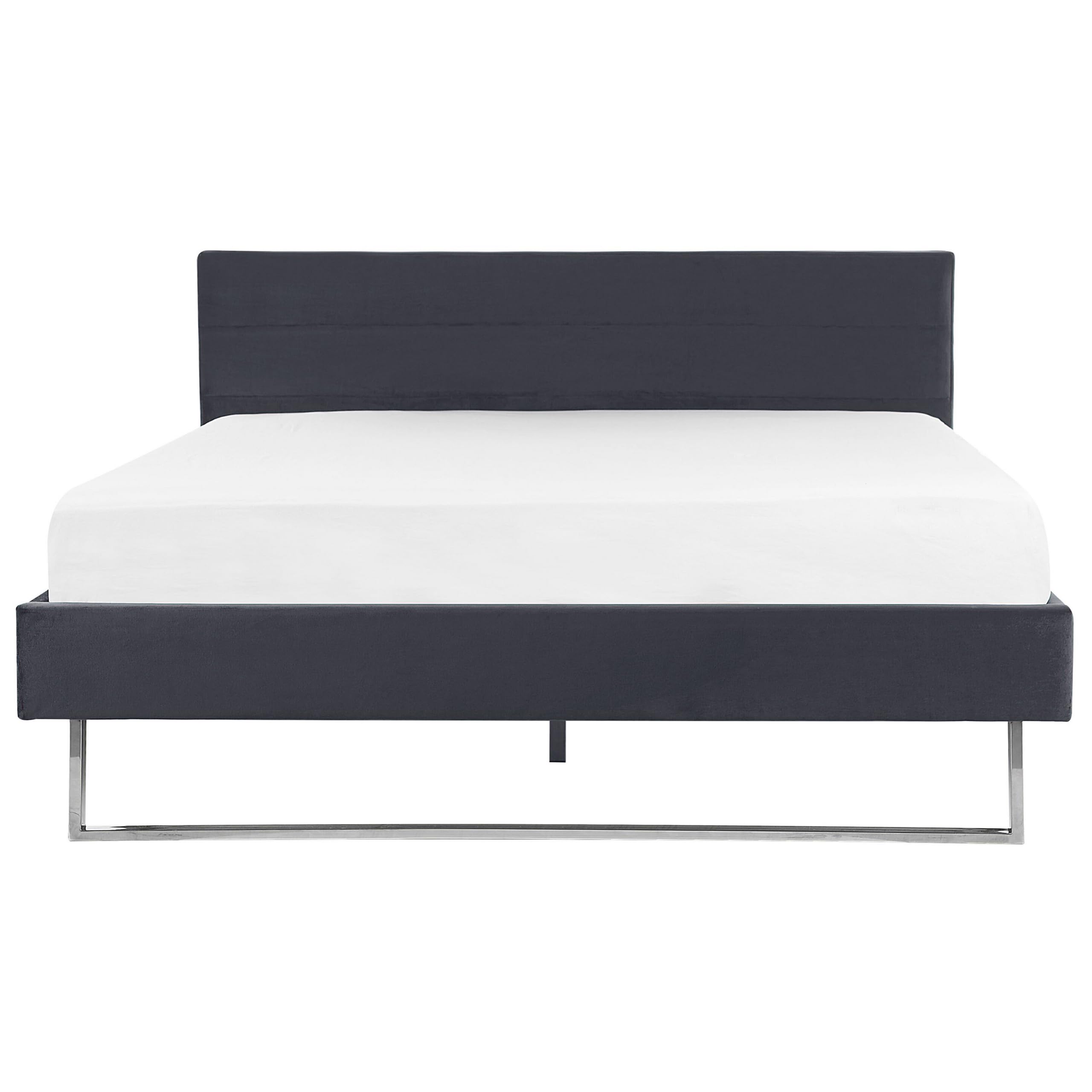 beliani-bellou-doppelbett-180x200-grau-samt image 5