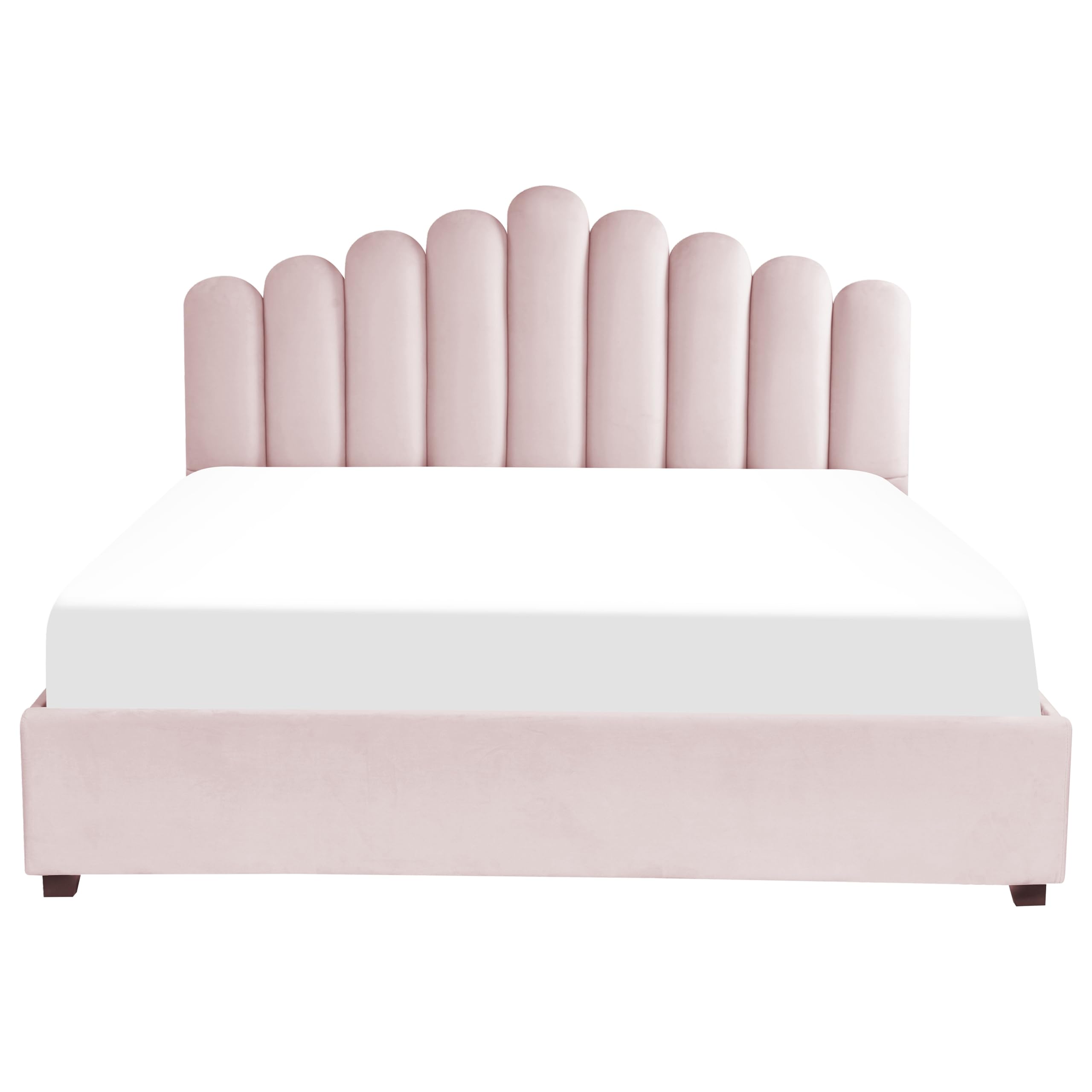 beliani-vincennes-polsterbett-samt-rosa-180x200-muschel image 5
