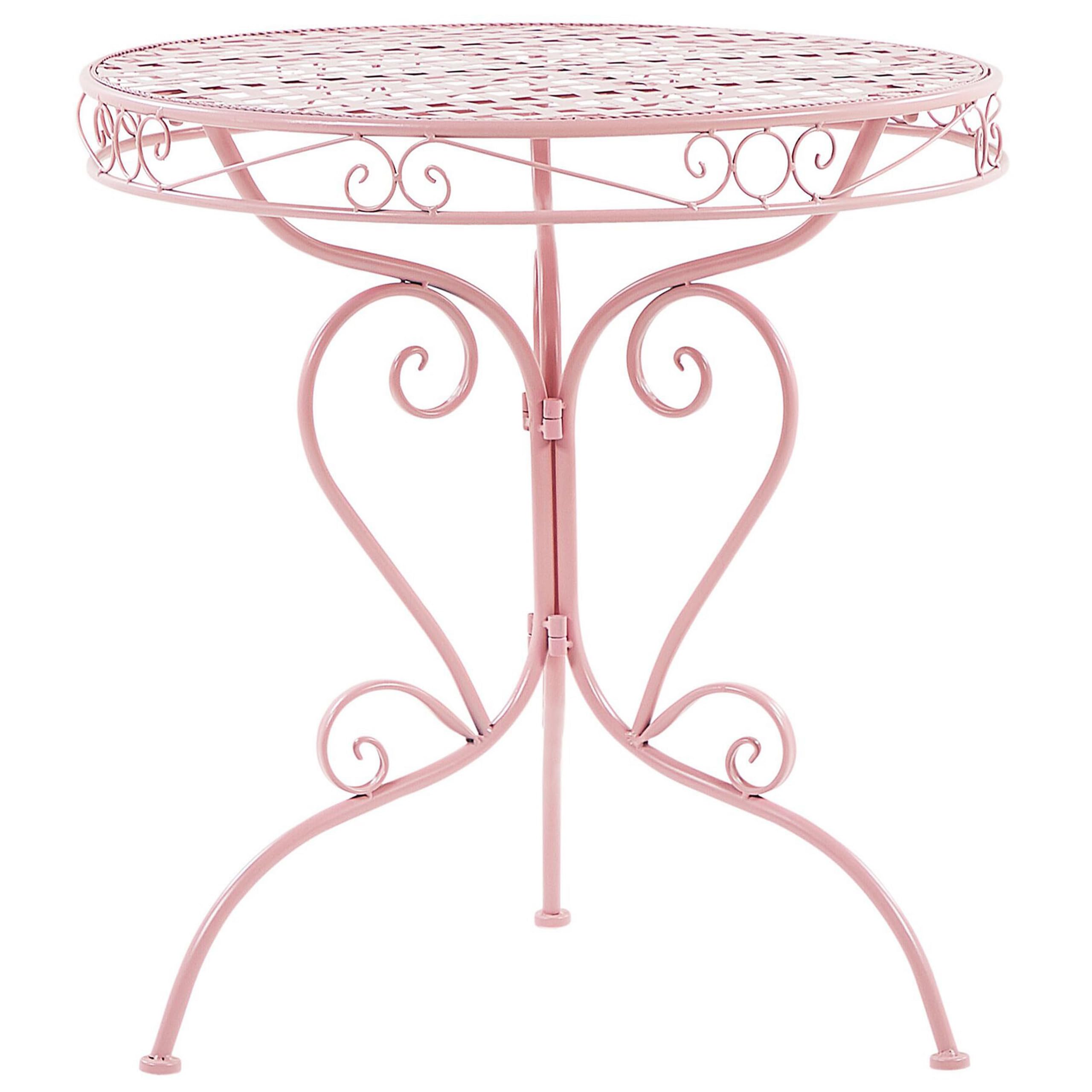 beliani-albinia-balkonset-rosa-3-teilig-bistro-70-cm image 4