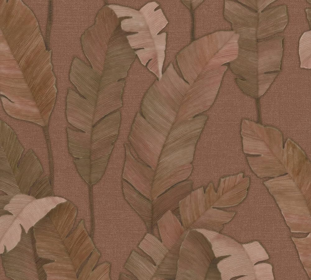 livingwalls-travel-styles-vliestapete-tropisch-rot-botanisch image 3