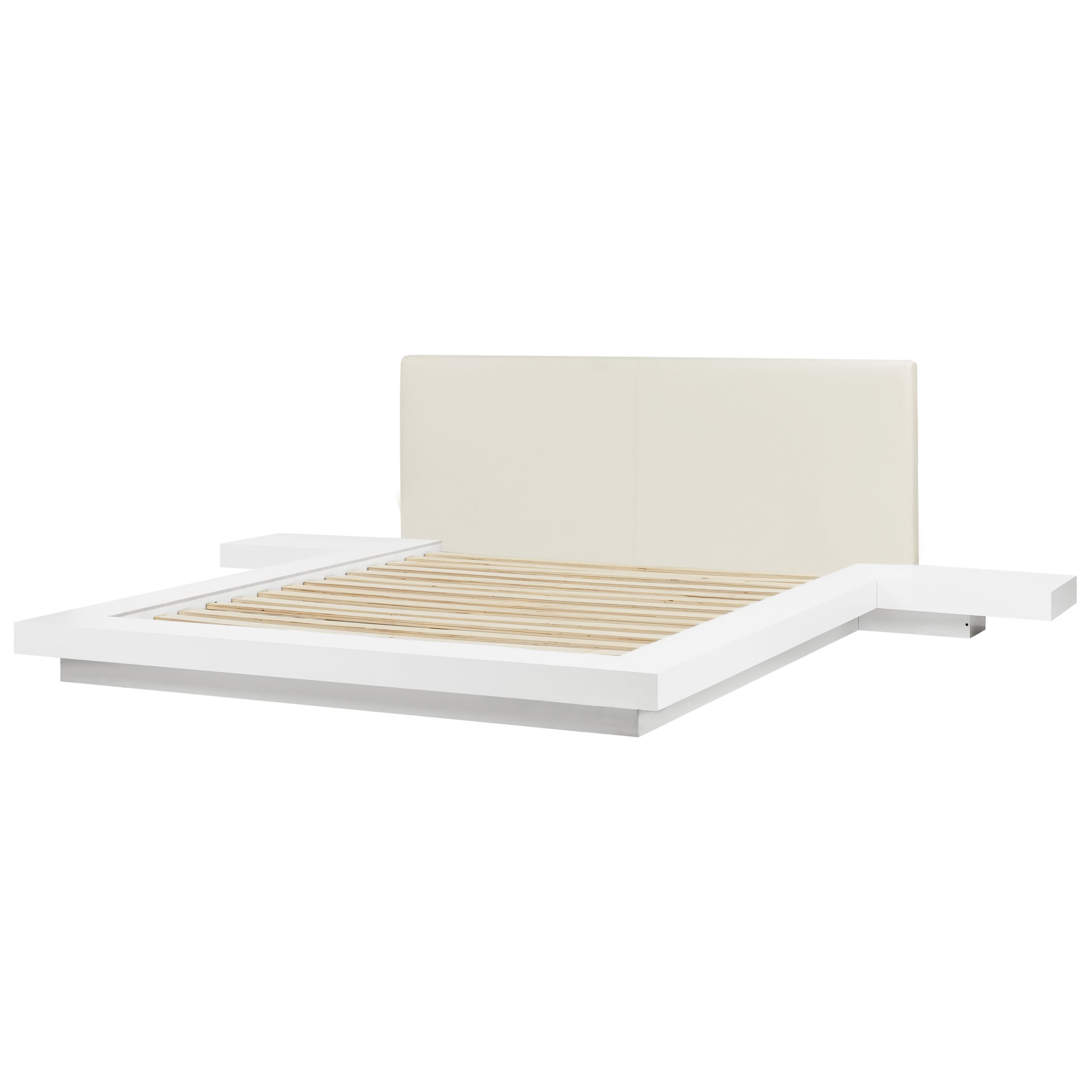 beliani-zen-bett-wei-160x200-japanisch-mit-nachttischen image 6
