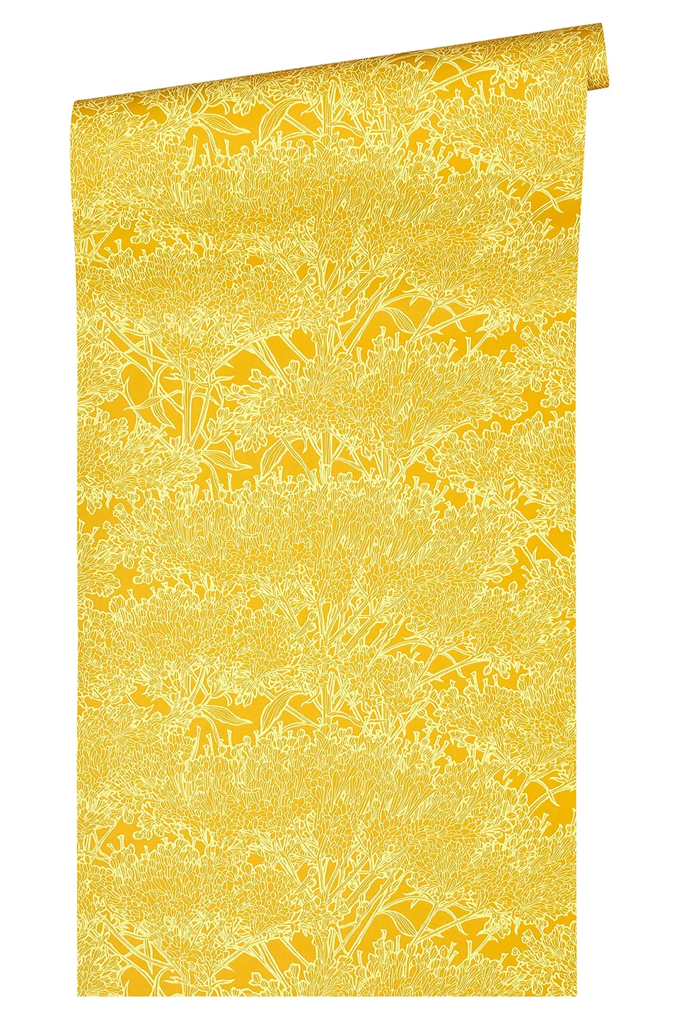 architects-paper-absolutely-chic-vliestapete-gelb-blumen-10-05m image 1