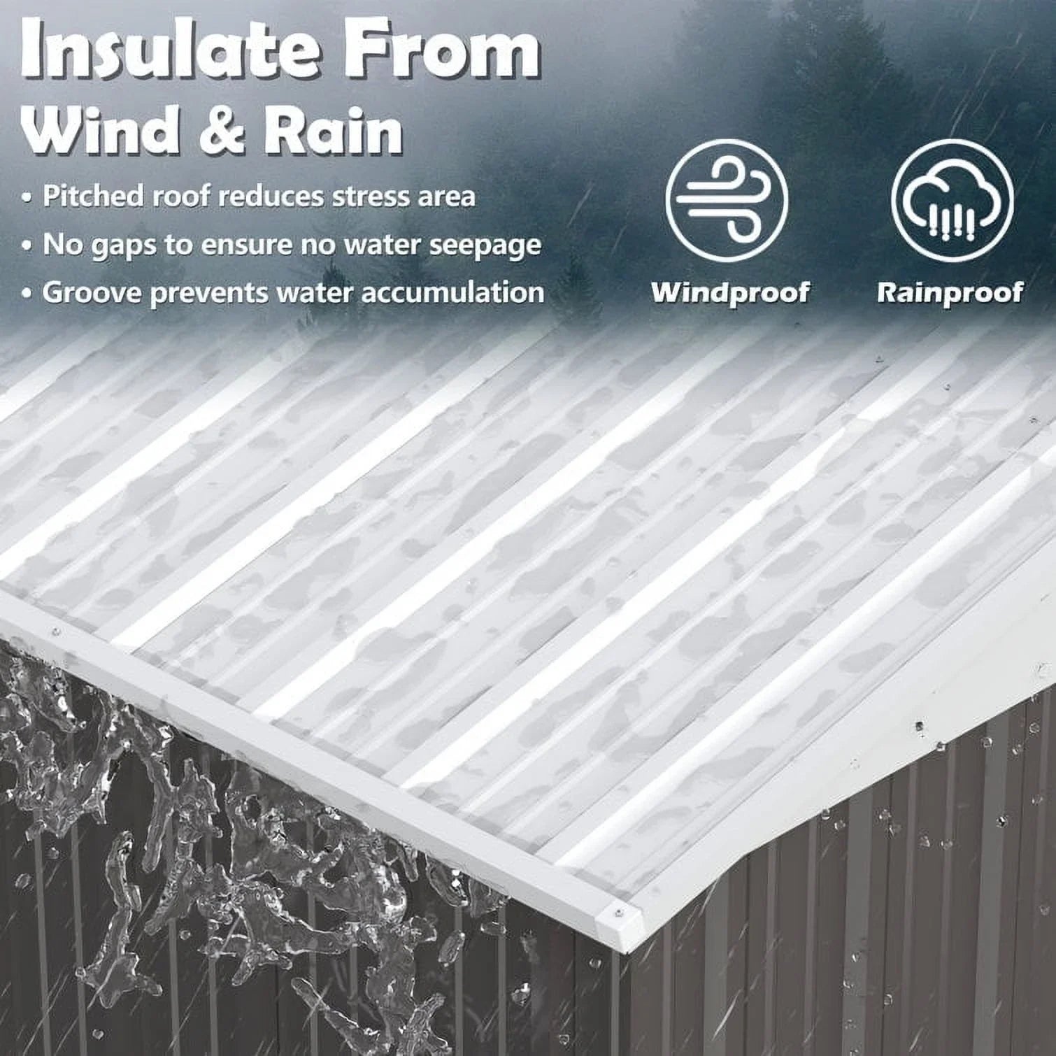 homall-metal-shed-ger-tehaus-metall-grau-10x10ft-abschlie-bar image 6