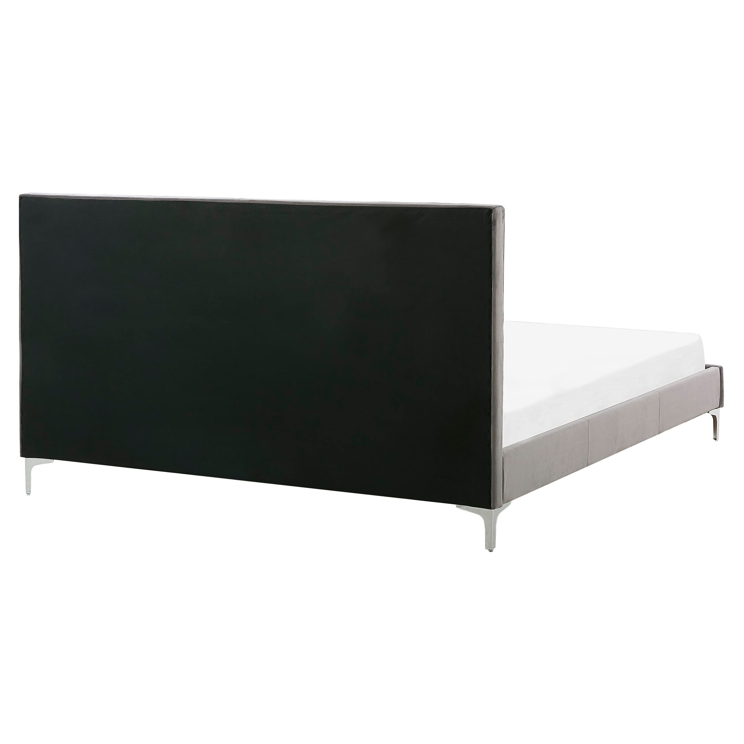 beliani-ambert-doppelbett-160x200-samt-grau-mit-lattenrost image 6