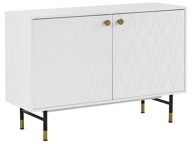 beliani-adante-kommode-wei-mit-muster-120-cm image 1