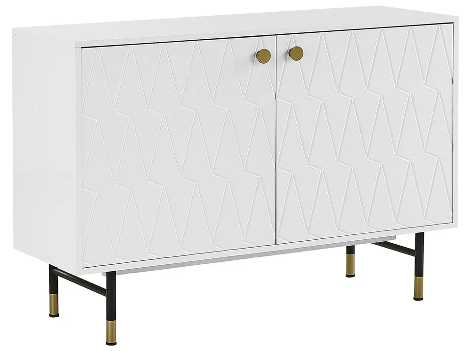 beliani-adante-kommode-wei-mit-muster-120-cm image 1