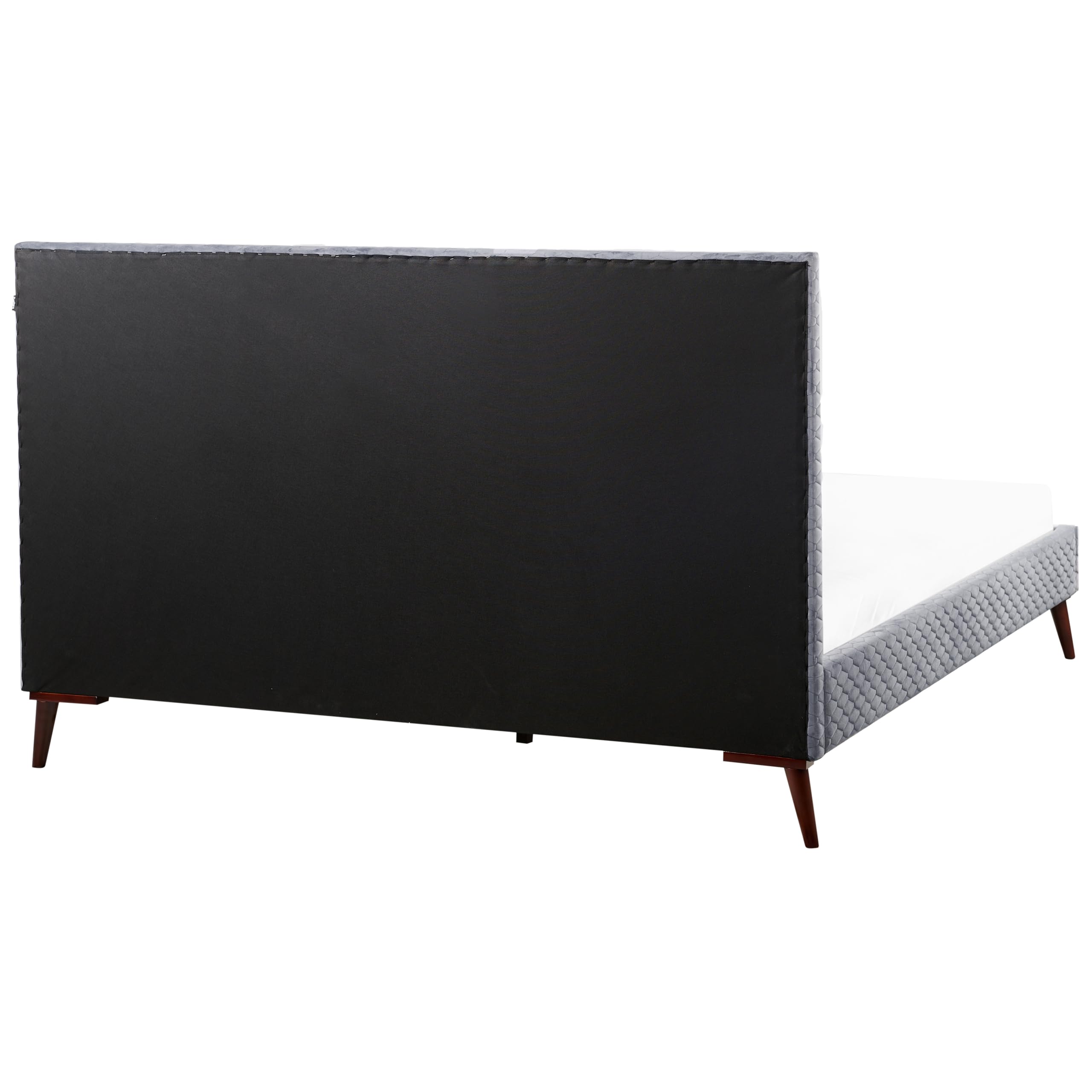 beliani-bayonne-polsterbett-180x200-grau-samt-lattenrost image 6
