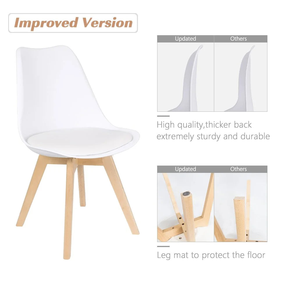 homall-modern-dining-chair-dsw-essstuhl-gelb-4er-set-holzbeine image 6