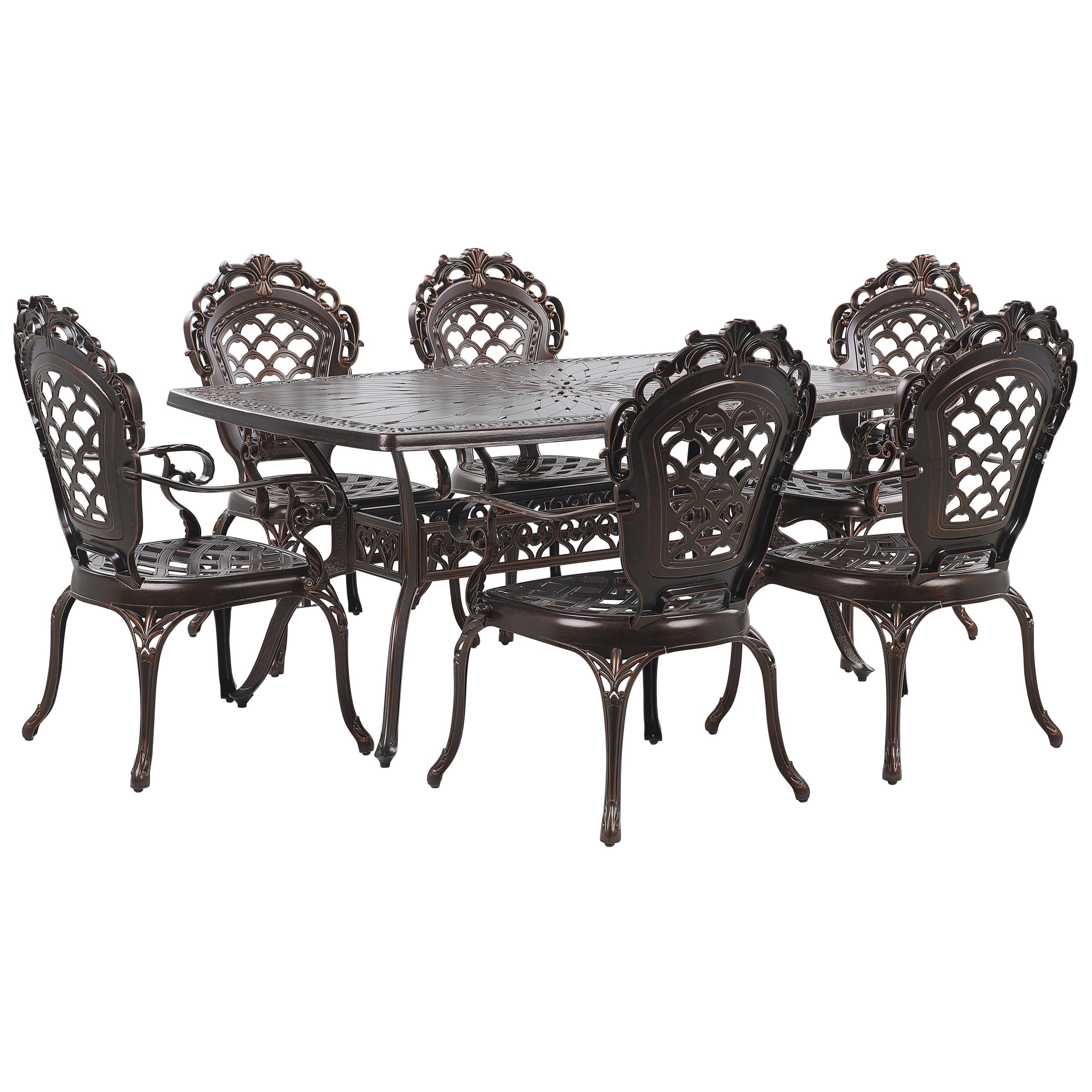 beliani-lizzano-gartenm-bel-set-tisch-6-st-hle-braun image 4