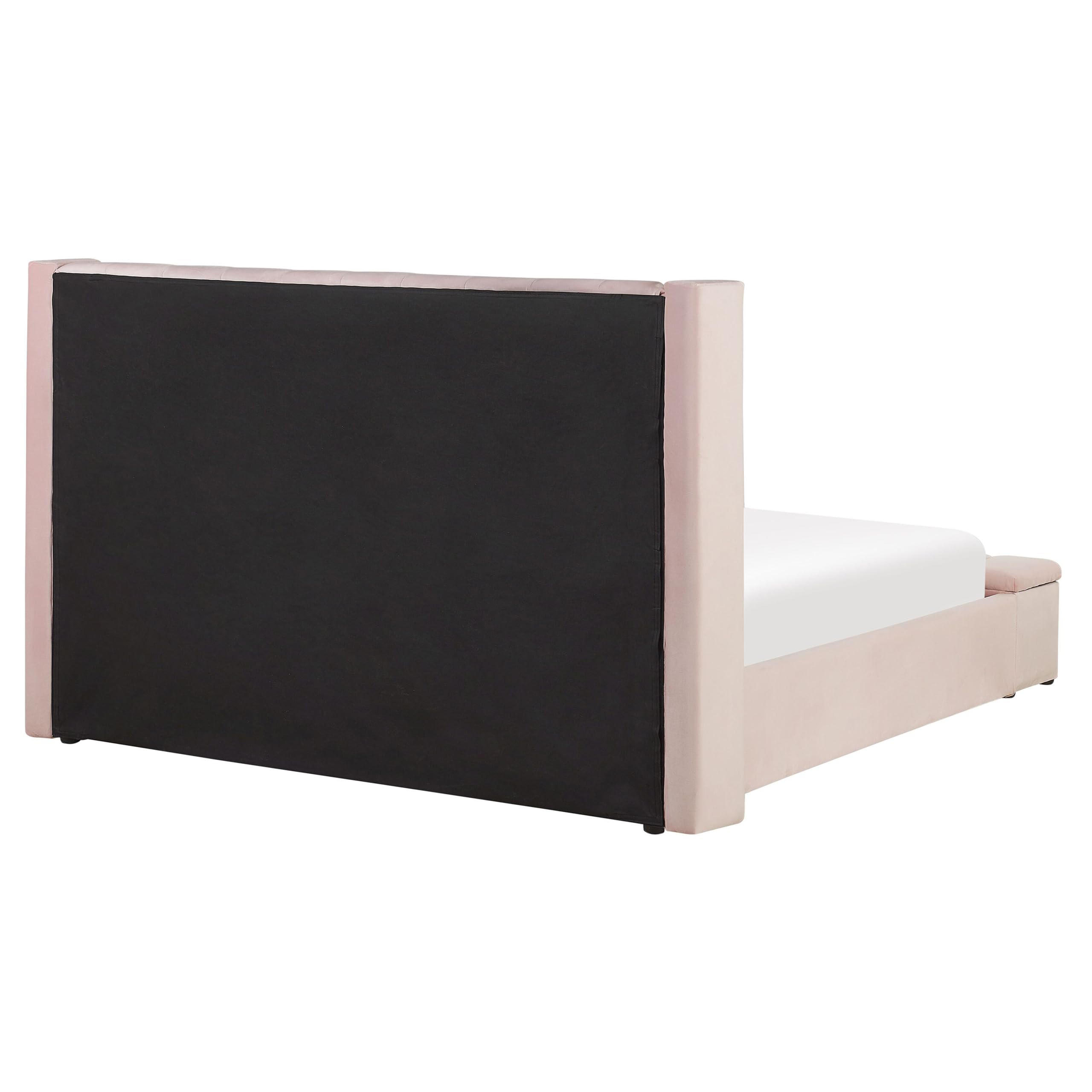beliani-noyers-samtbett-160x200-pastellrosa-doppelbett-stauraum image 5